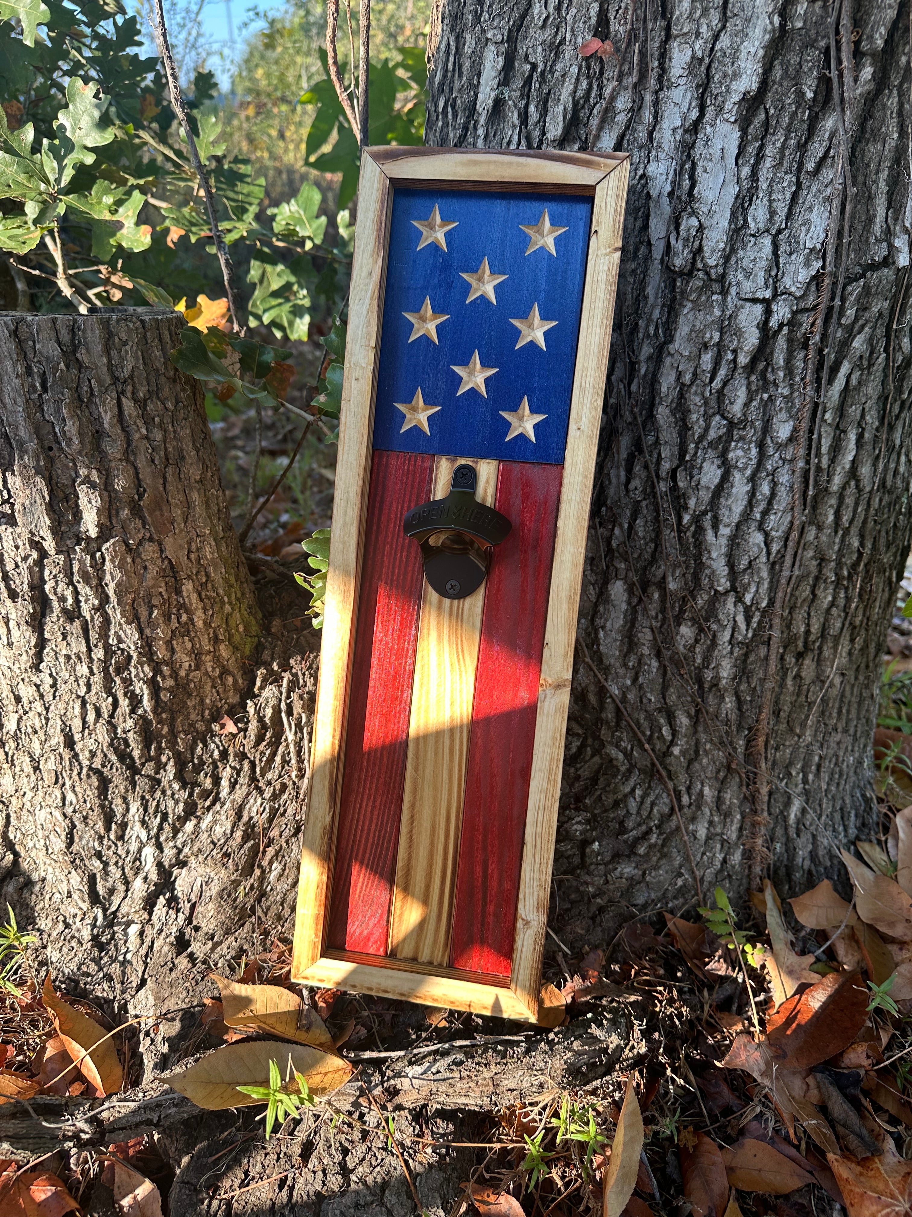 USA Flag Bottle Opener - USABO1008